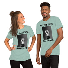Load image into Gallery viewer, WERBEH No Justice No Peace Short-Sleeve Unisex T-Shirt
