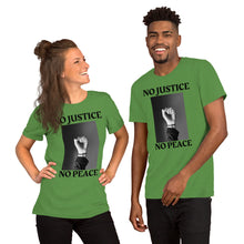 Load image into Gallery viewer, WERBEH No Justice No Peace Short-Sleeve Unisex T-Shirt
