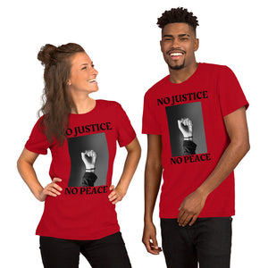 WERBEH No Justice No Peace Short-Sleeve Unisex T-Shirt